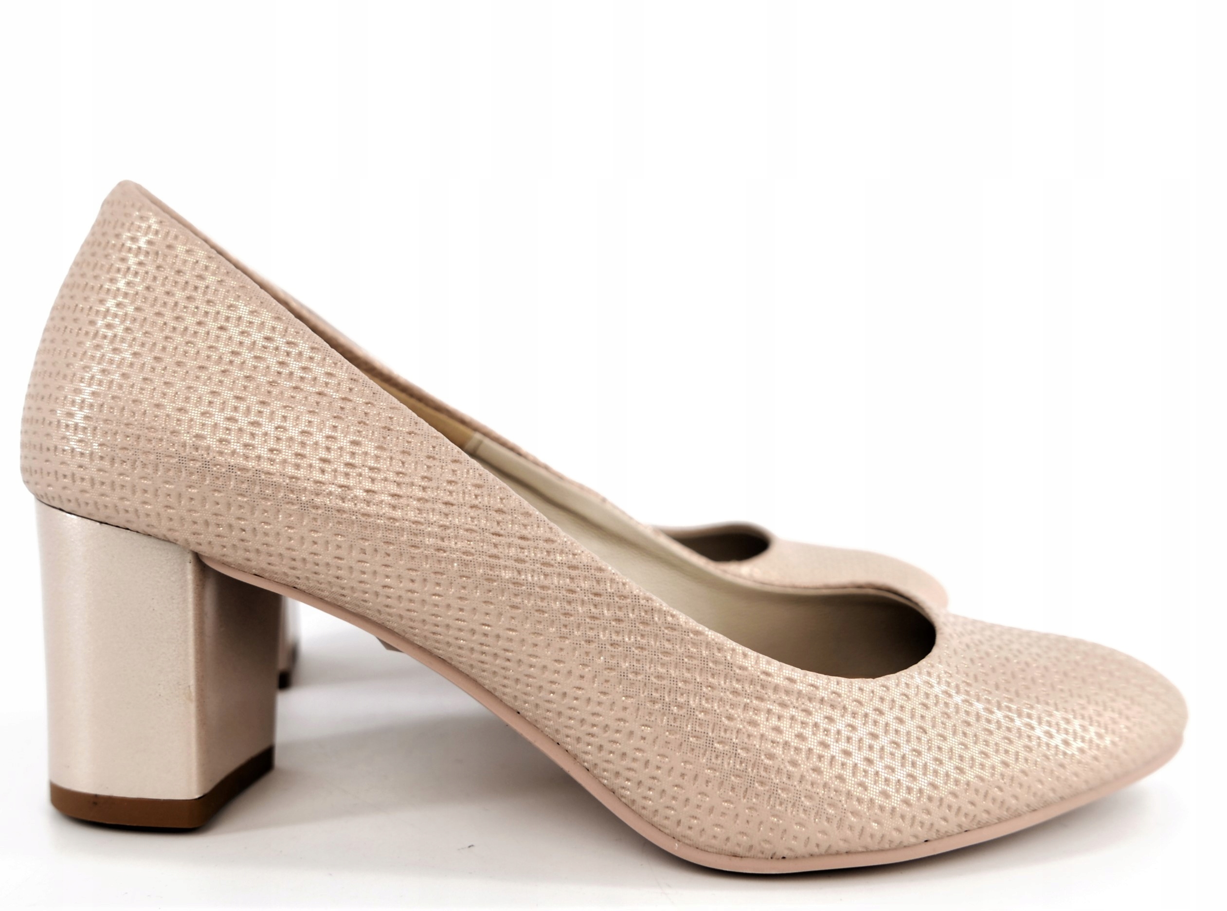 Aga But Polské Dámské Lodičky Béžové R40