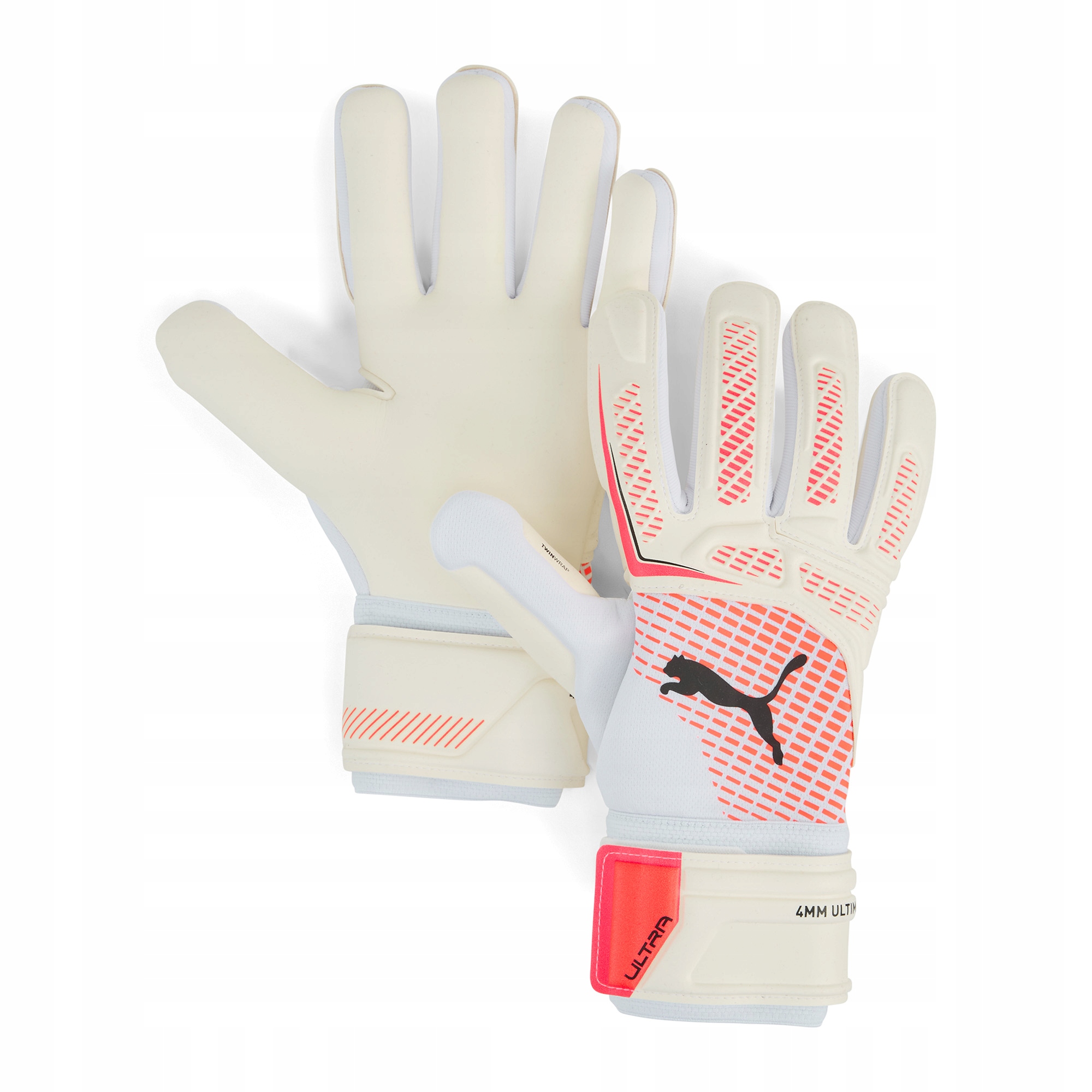 Rękawice bramkarskie Puma Ultra Pro Nc puma white/glowing red/puma 9 .5