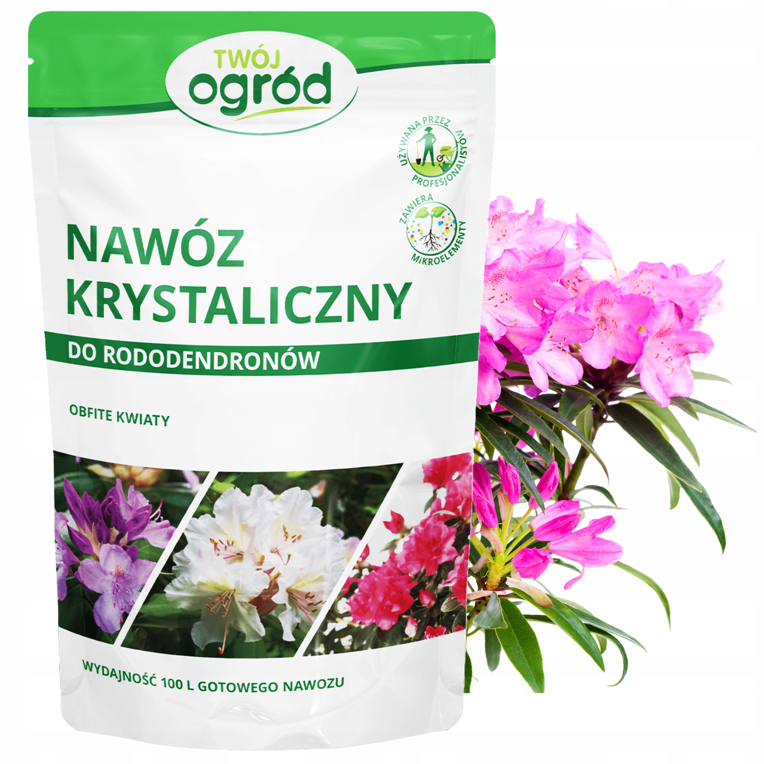 NAWÓZ KRYSTALICZNY DO KWIATÓW Do RODODENDRONÓW 100g