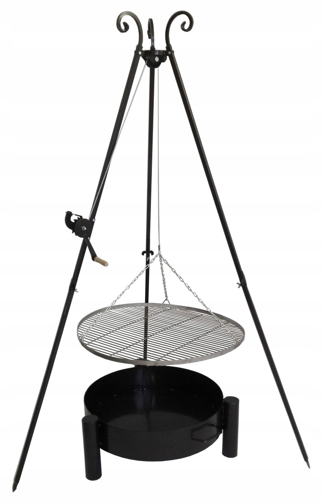 

Grill Ogrodowy Ogniskowy 210 CM Trójnóg Exclusive