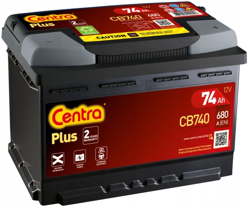 Аккумуляторные центры плюс 12V 74AH CB740