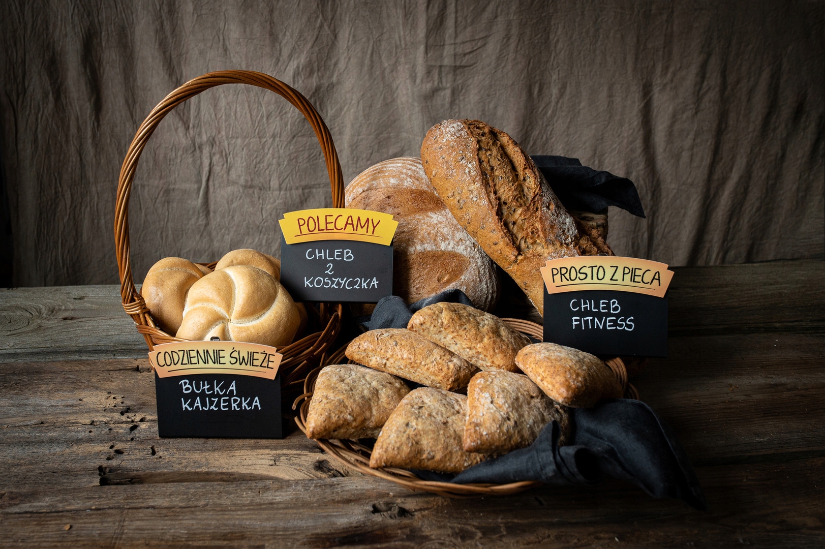 Duże piny/nakładki do cenówek- PROSTO Z PIECA-10sz Marka studiocen