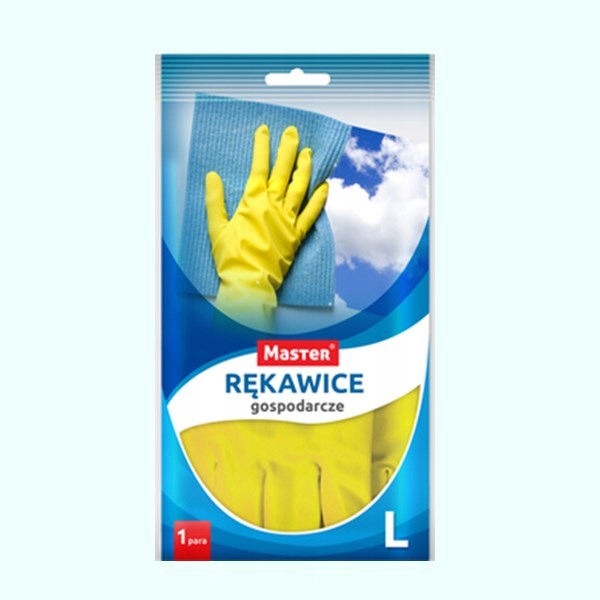

Rękawice gumowe gospodarcze L