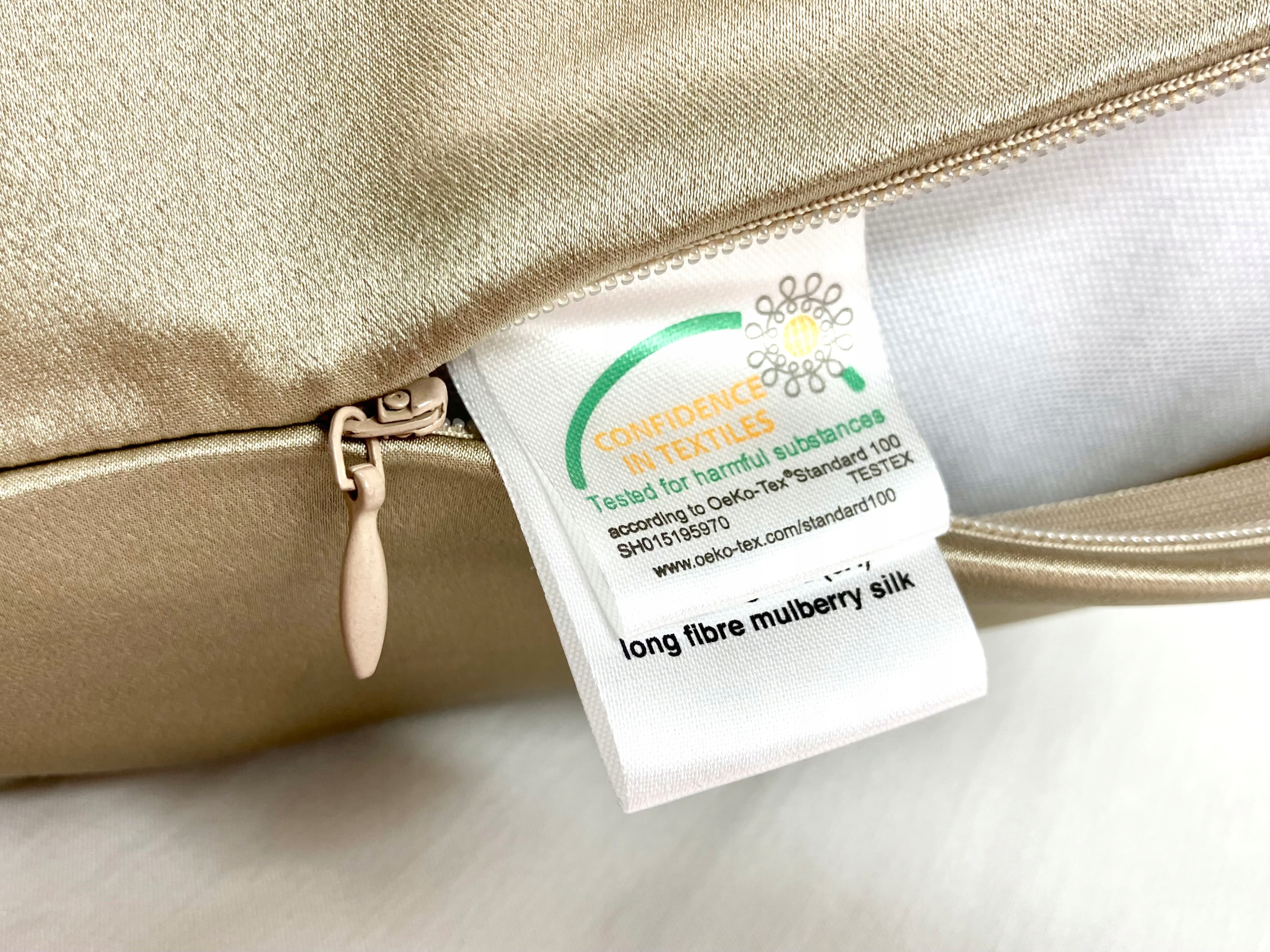 Poszewka 100% jedwab 22 momme 50x70cm CAPPUCCINO Rodzaj do spania