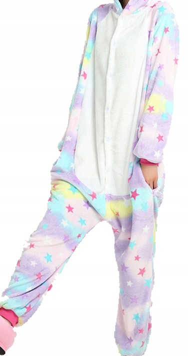 UNICORN PIŻAMA JEDNOROŻEC KIGURUMI ONESIE M (P051) Model P051 M