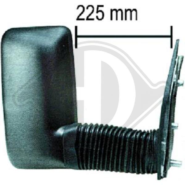 LUSTERKO ZEWNĘTRZNE DO FIAT IVECO DAILY 00-06