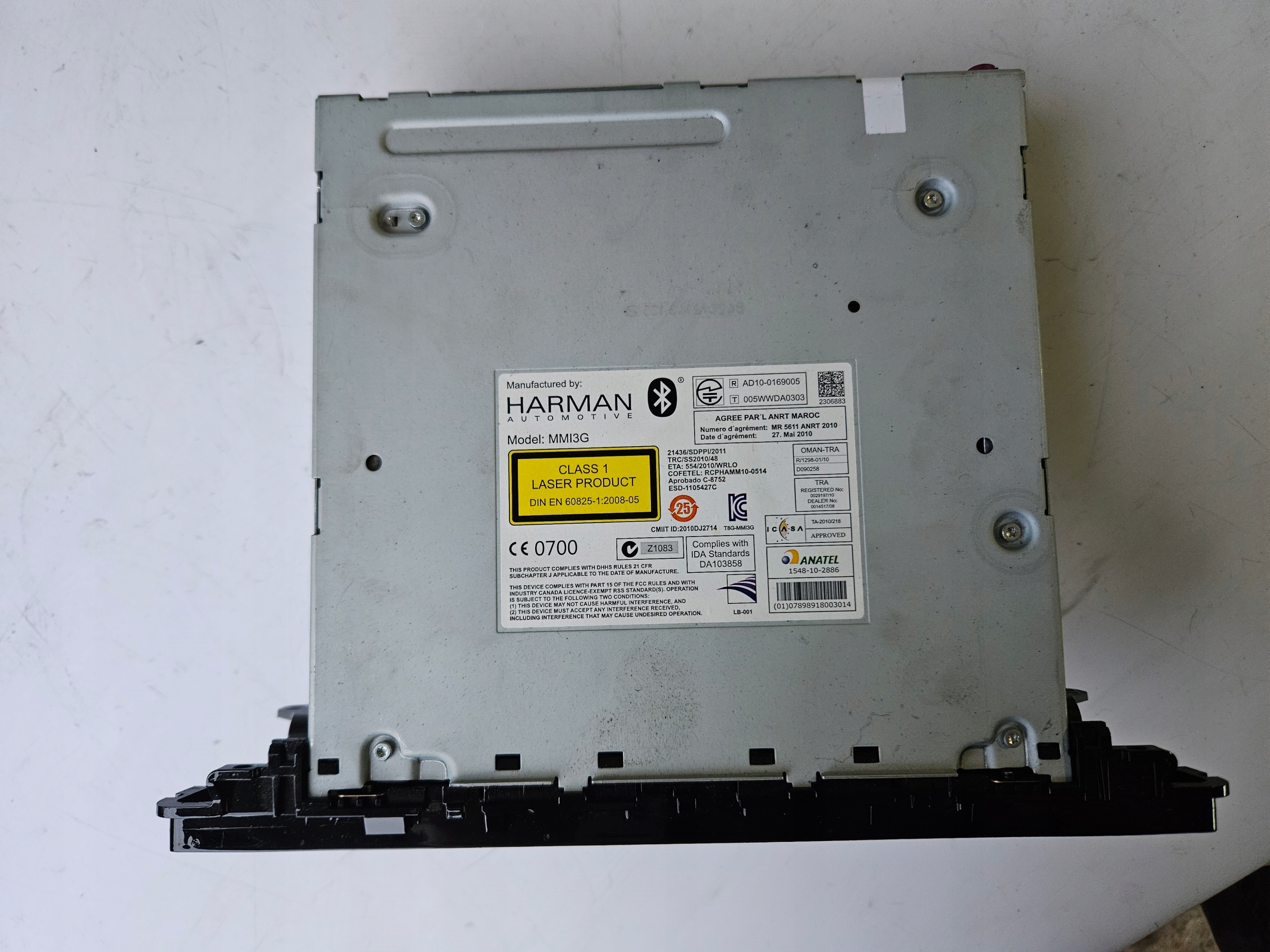 RADIO navigation card reader SIM SD MMI AUDI A6 C7 4G A7 AMI
