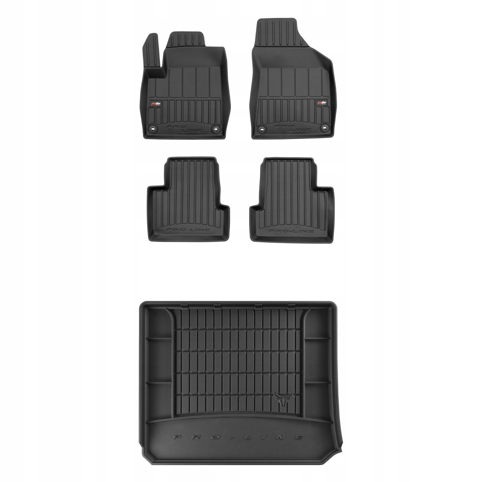 Sada gumových koberců a rohože pro Jeep Cherokee V 2013-2018