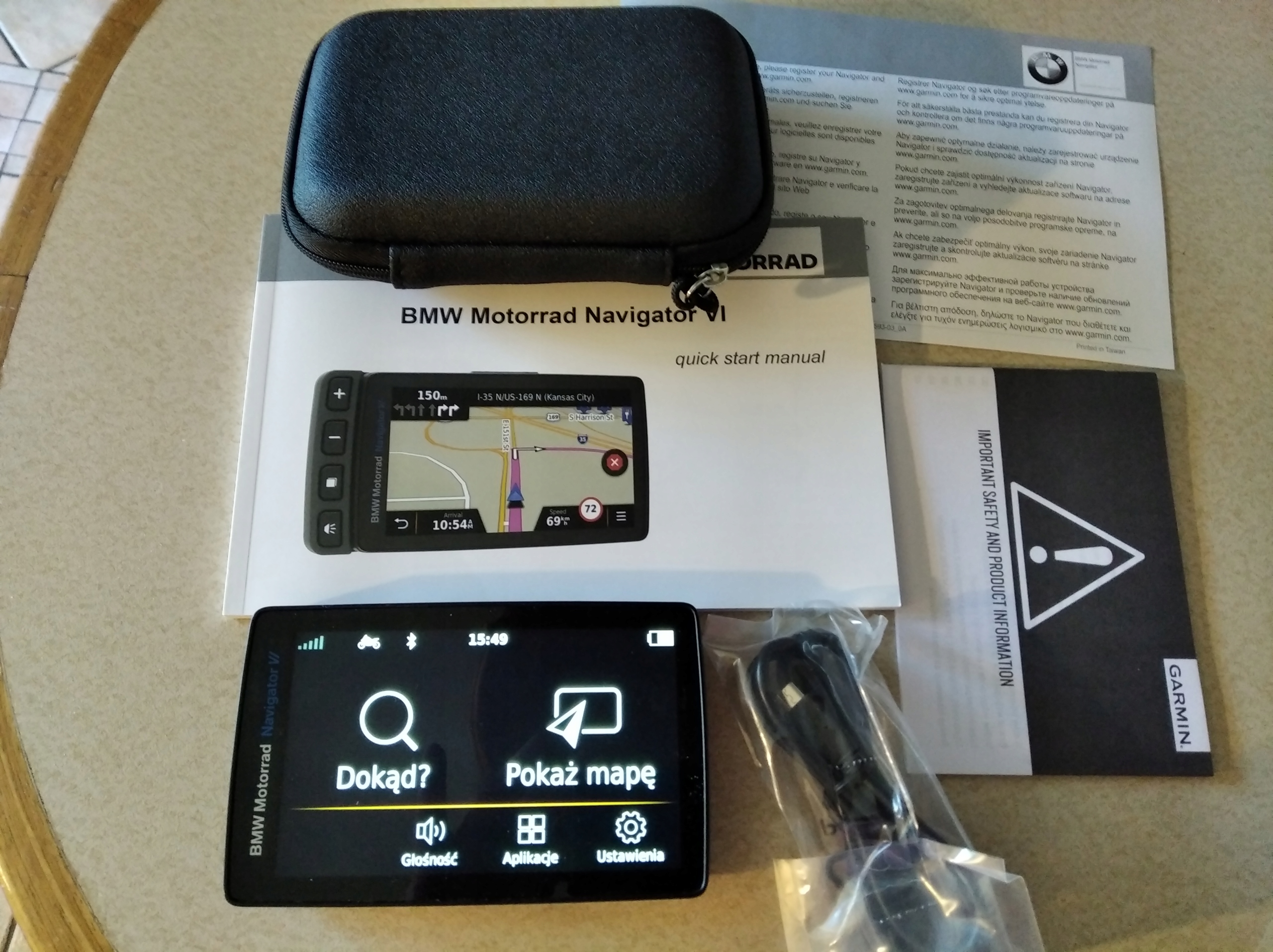 Bmw Motorrad Navigator Vi - Niska cena na Allegro