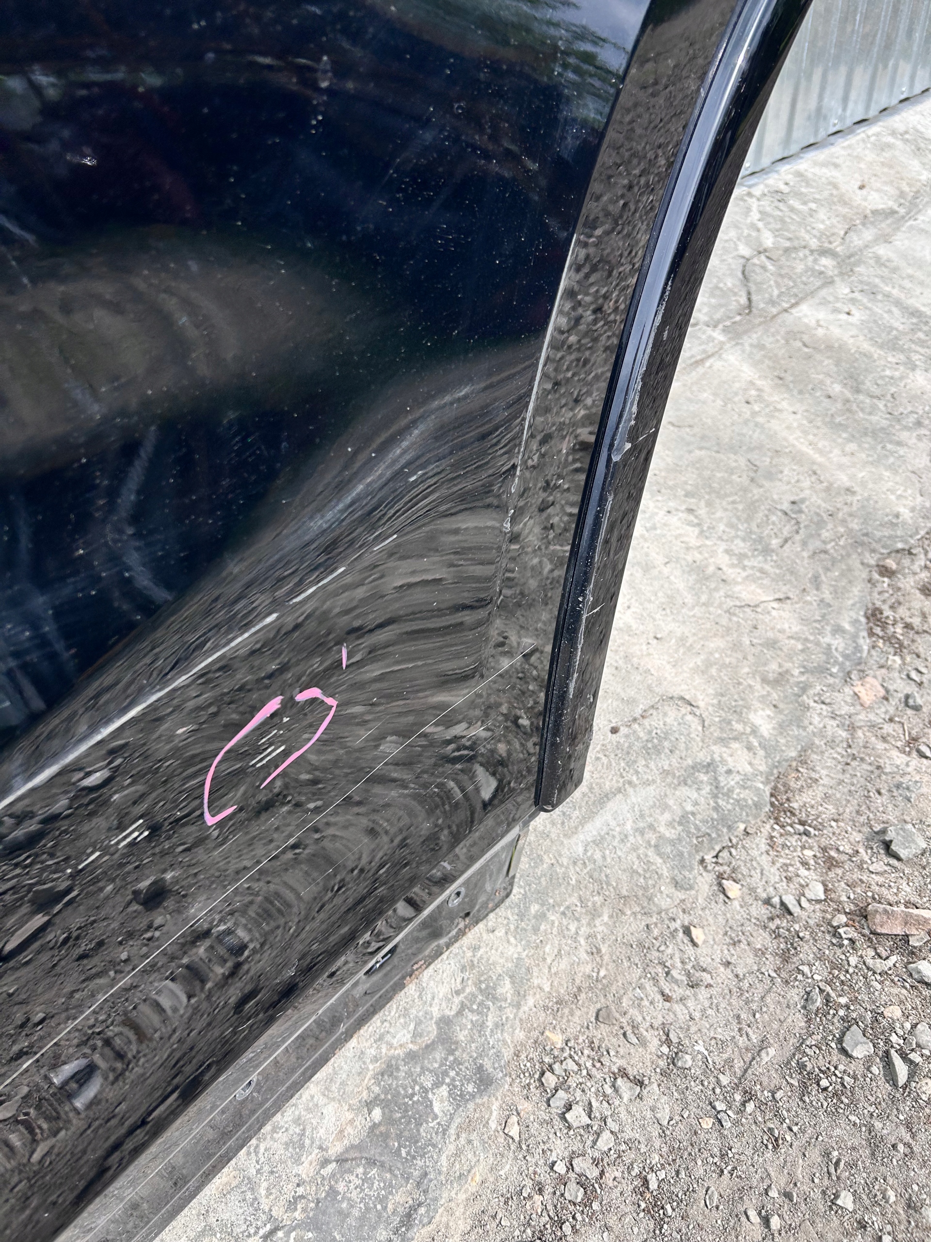 door rear. left PORSCHE CAYENNE 9Y0 nr.0