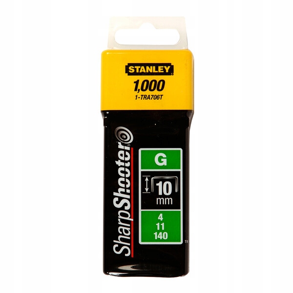 

Stanley Zszywki Typ G 10MM 1000SZT 1-TRA706T
