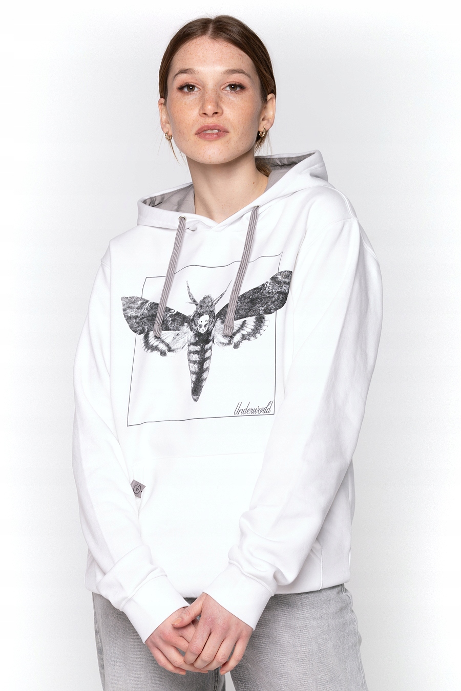 Unisexová Mikina s klokaní kapsou Night Butterfly Underworld