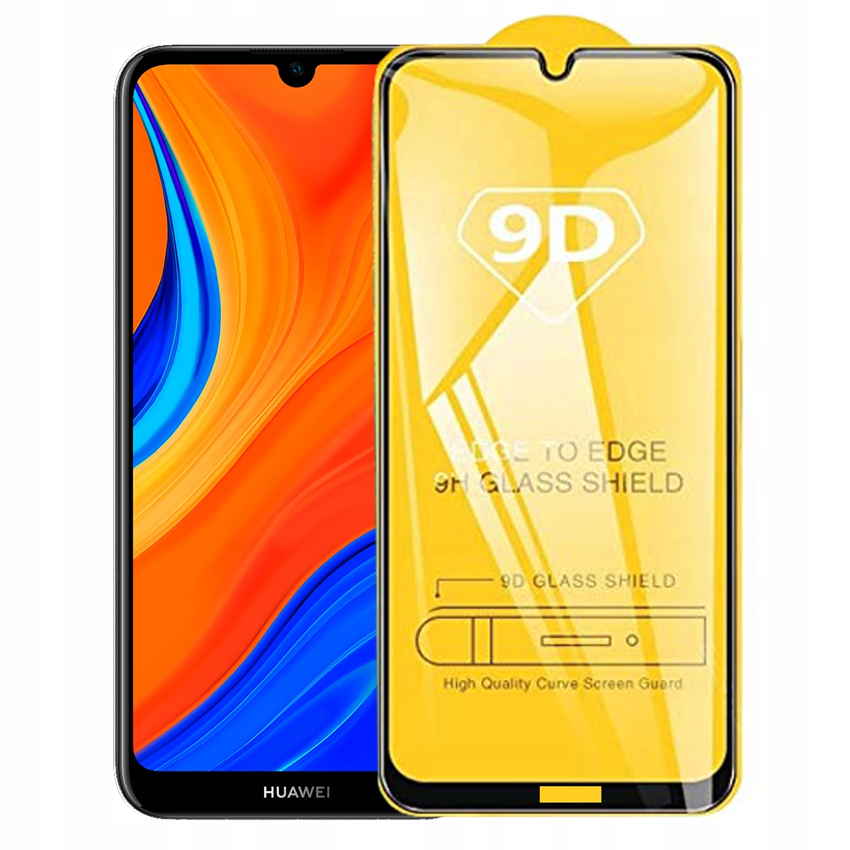 

9D Szkło Full Glue Na Cały Ekran do Huawei Y6S