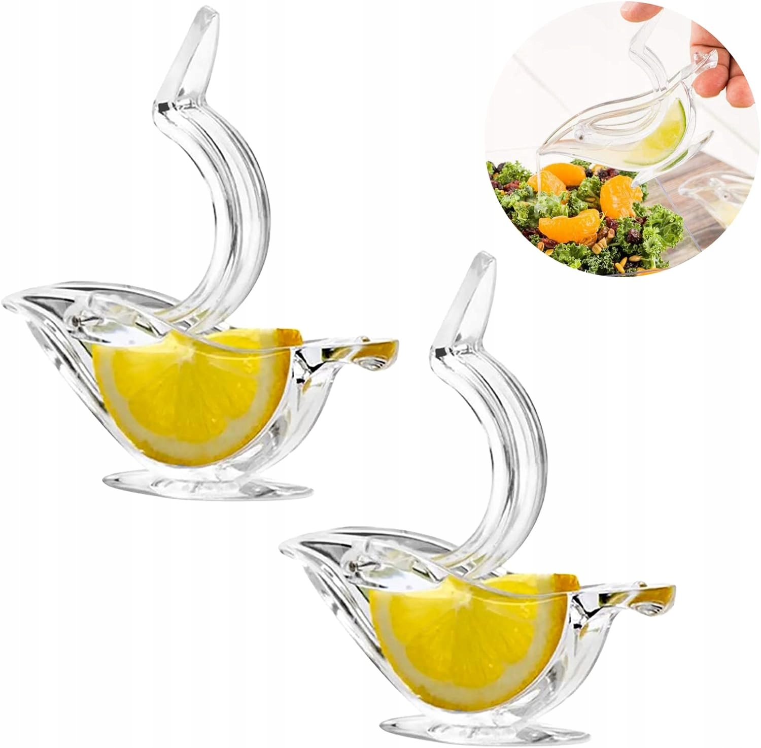 2x STORCATOR MANUAL CITRICE, LAMAIE, PORTOCALE, SET TRANSPARENT