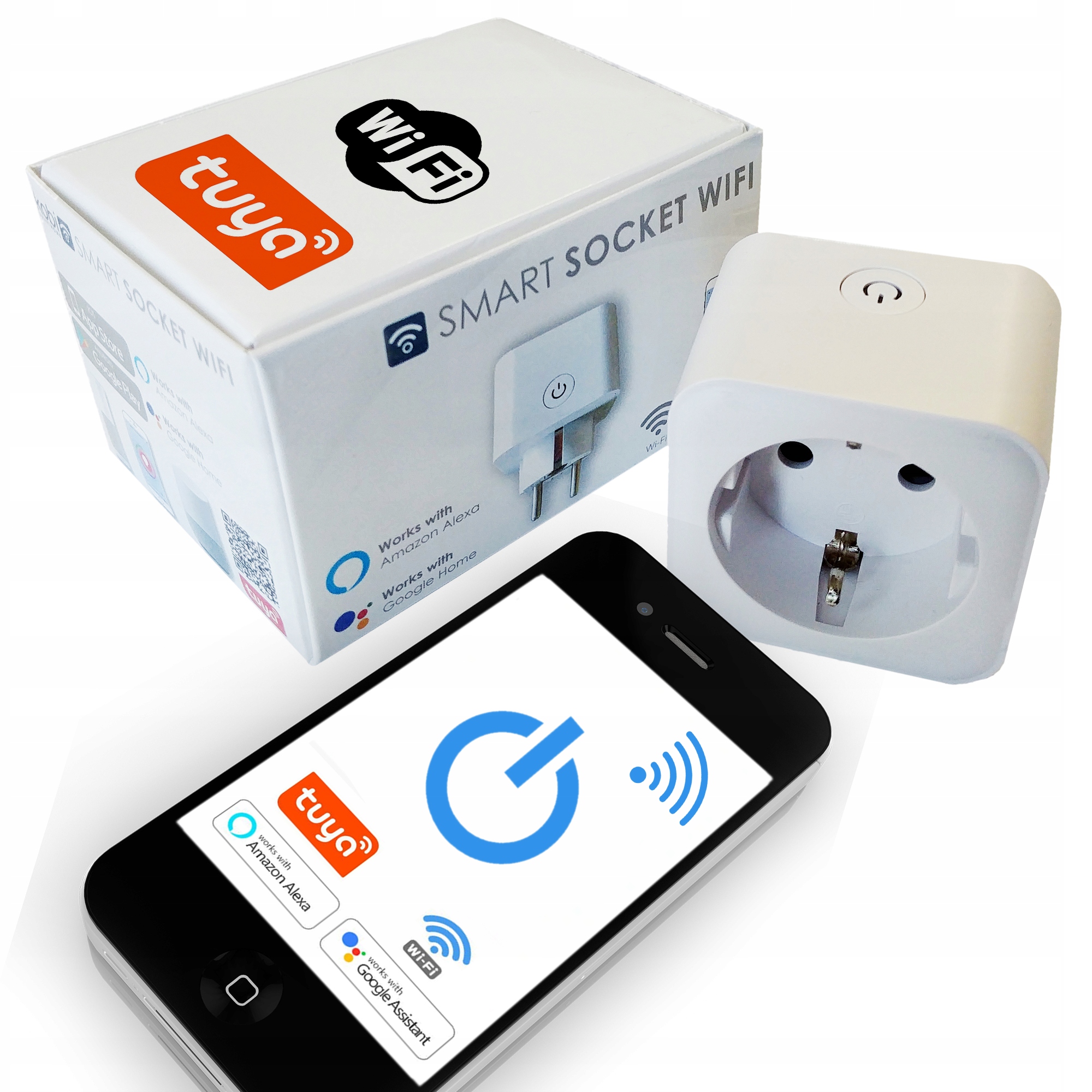

Programator Czasowy Smart Gniazdko Wtyczka WiFi