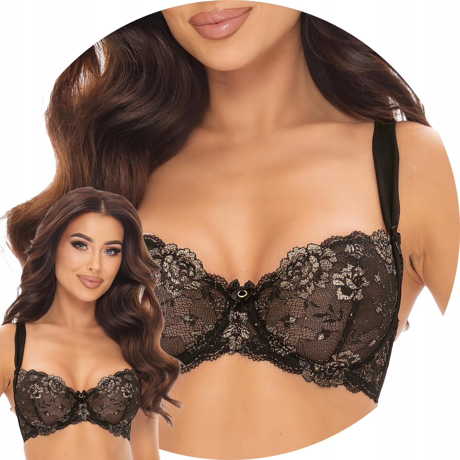 Axami V-11131 Měkká podprsenka černá 70B