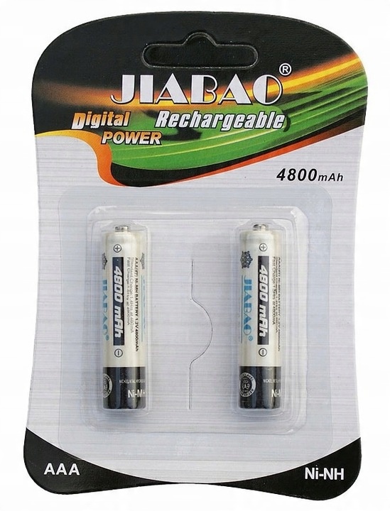 

Bateria Aaa R3 4800mA Bateria Akumulatorek 2szt