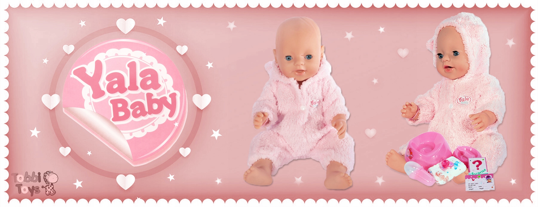 DUŻA LALKA BOBAS INTERAKTYWNA Z AKCESORIAMI DLA DZIEWCZYNKI Kod producenta HC439402