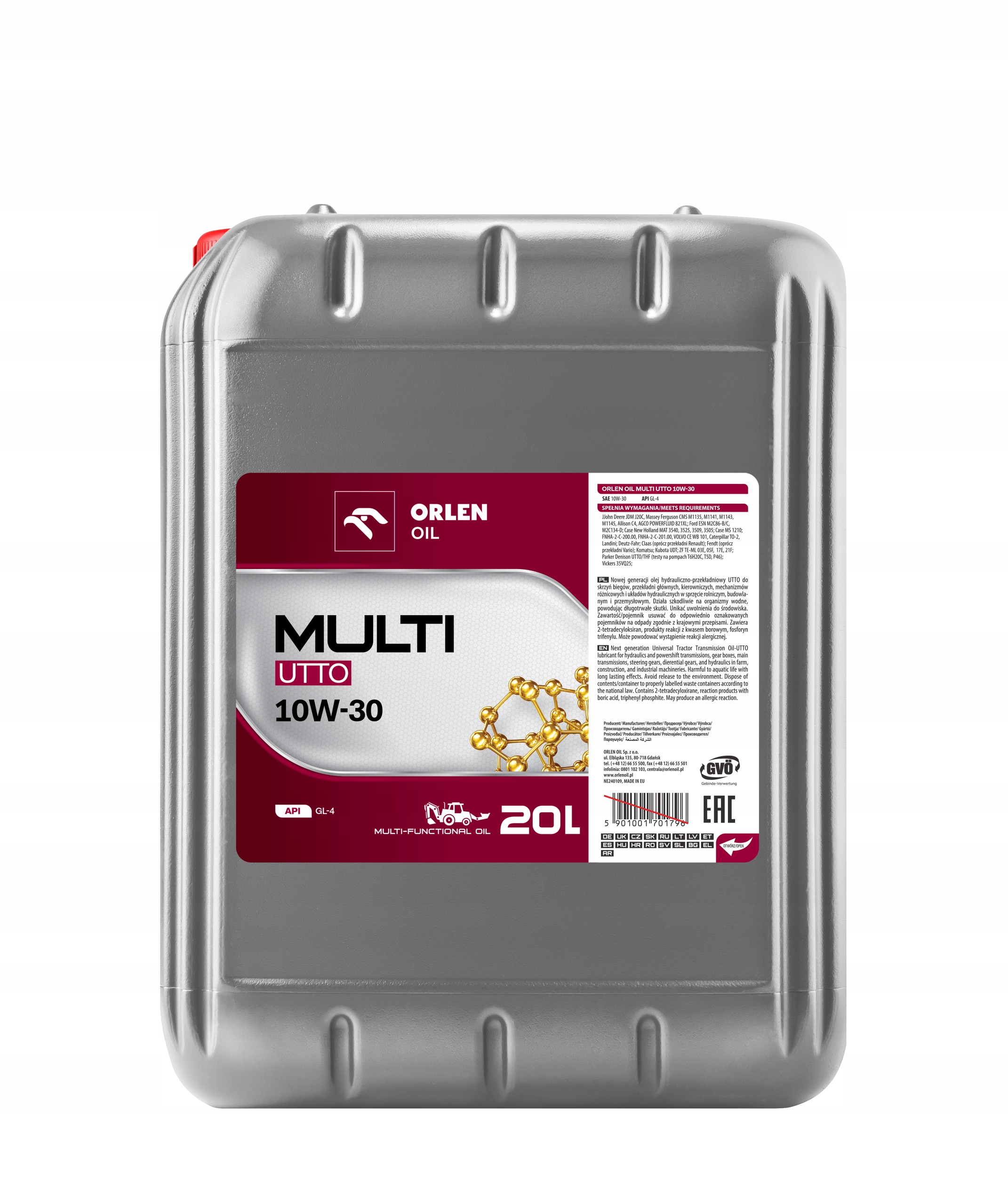 Orlen Oil Multi UTTO 10W-30 - 20L