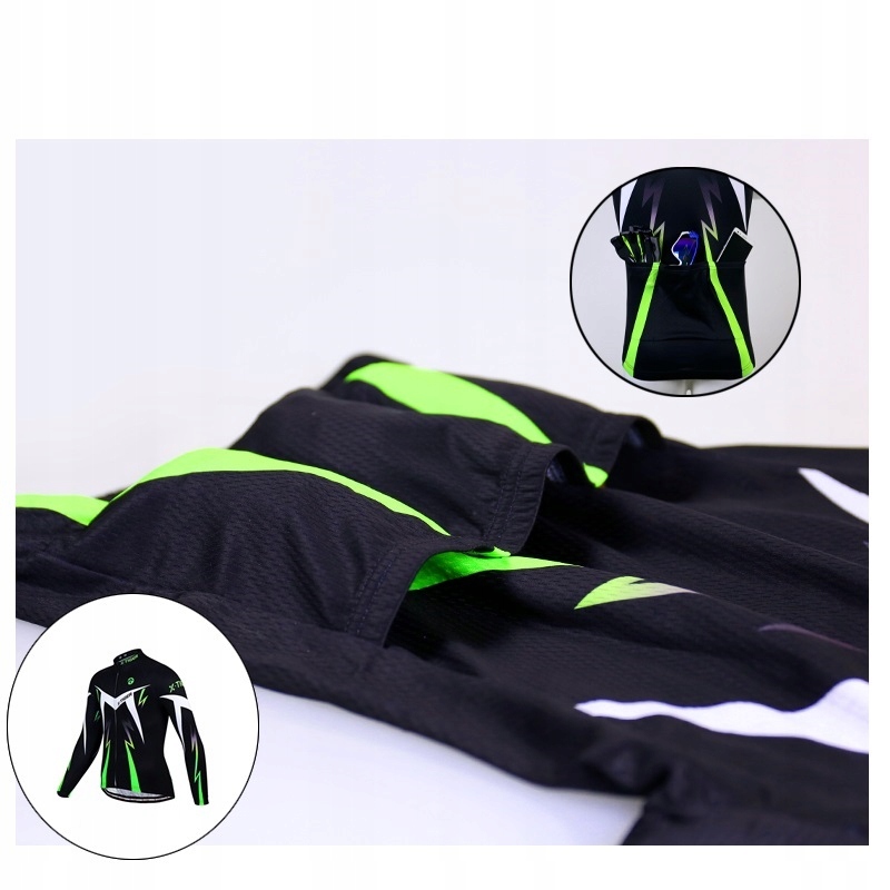 KOMPLET ROWEROWY SPODNIE Z WKŁADKĄ BLUZA CIEPŁY Model KOMPLET ROWEROWY SPODNIE Z WKŁADKĄ BLUZA CIEPŁY