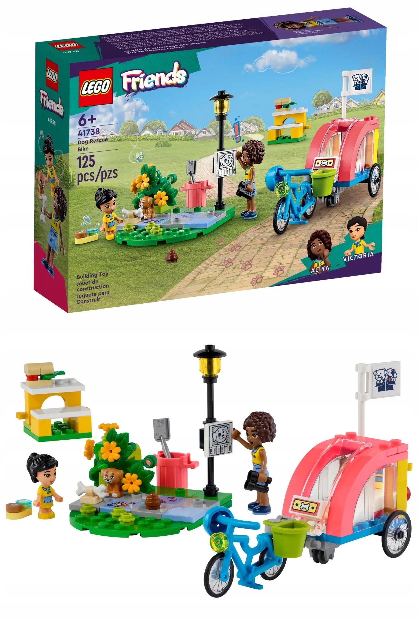 LEGO Friends 41738 Rower do ratowania psów