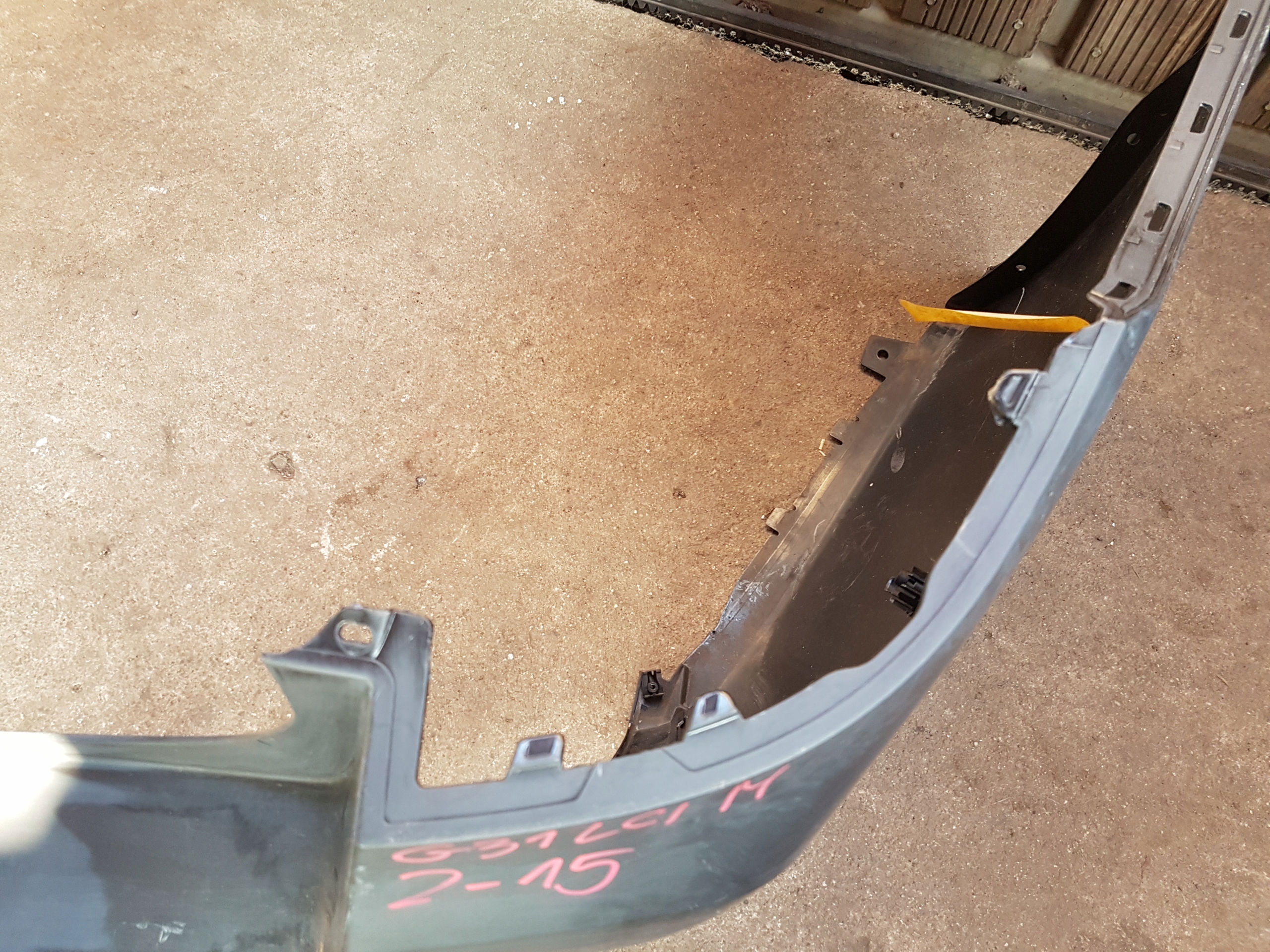 bumper rear BMW SERIA 5 G31 LCI m-packet