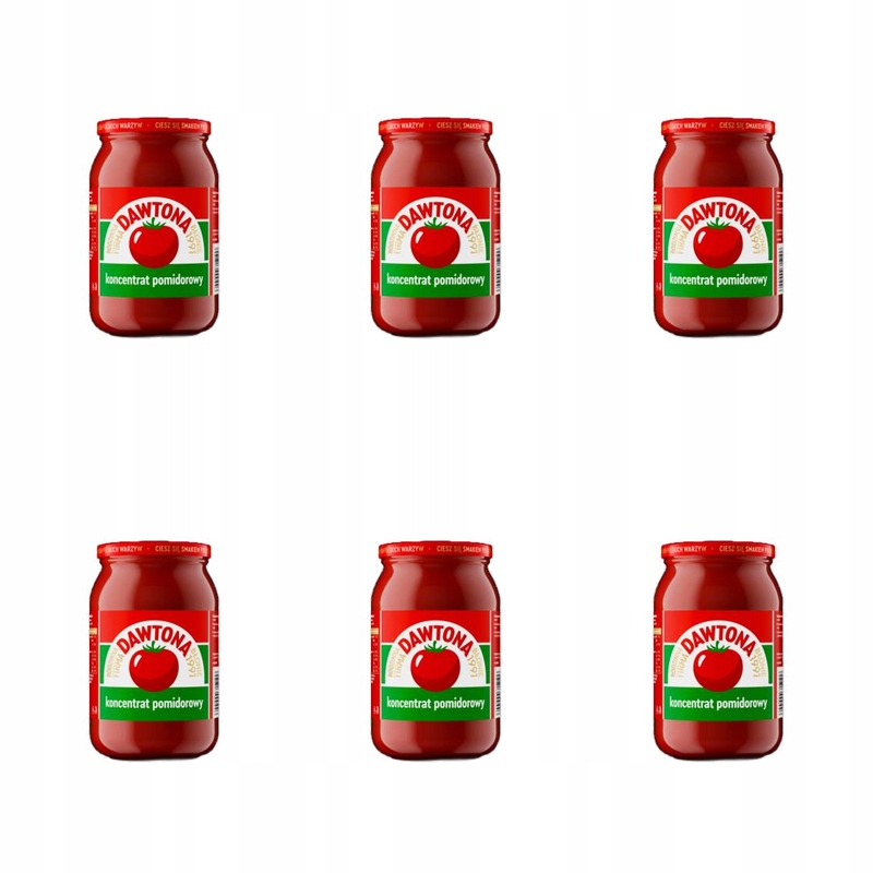 Dawtona Rajčatový koncentrát 30% 1000 g pasterizovaný X6