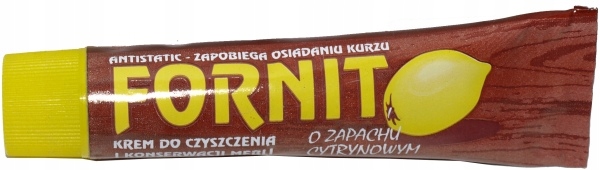 Levně 13X Fornit Krém na čištění a údržbu nábytku s citronovou vůní 40M