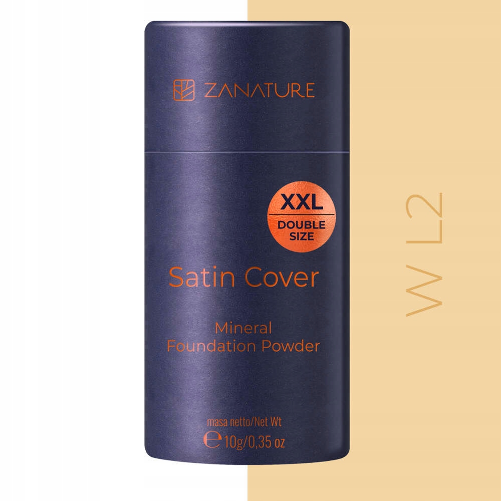 Podkład mineralny Zanature Mf Satin Cover Warm W L2