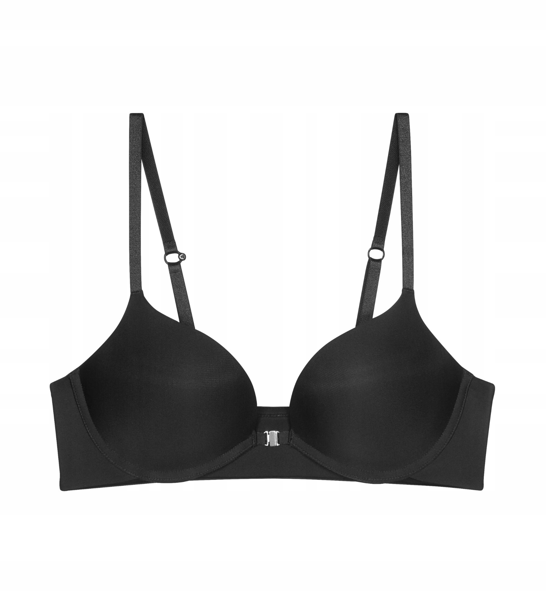 Push-Up podprsenka s zapínáním z přední strany Pure Micro Whuf Černá Triumph 75C