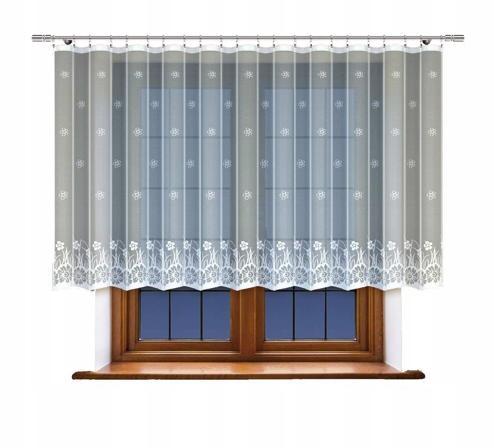 

Gotowa firana żakardowa 248290 biała 90x300cm