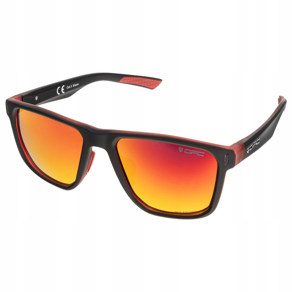 Sluneční brýle Opc Lifestyle Miami Matt/BlackRed Revo polarizační