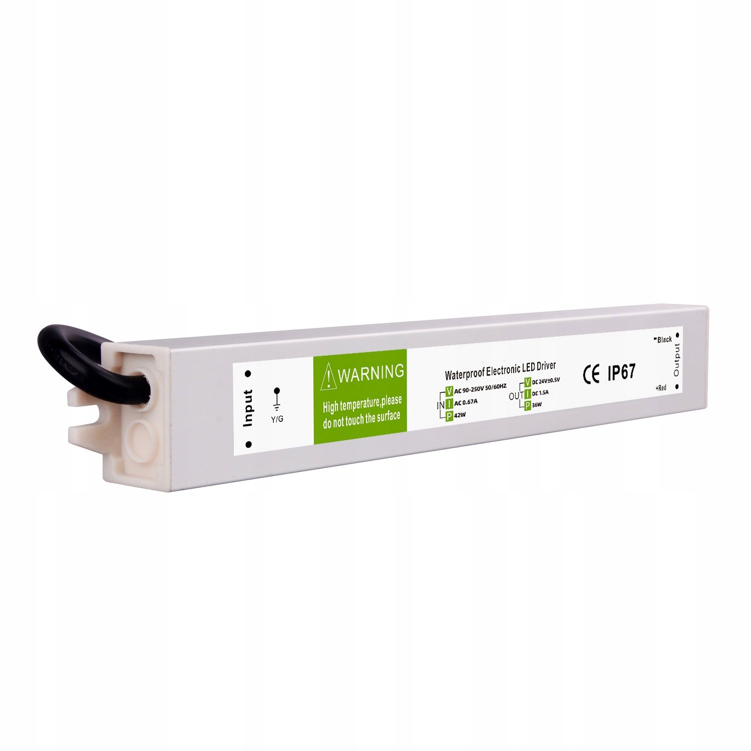 

Zasilacz stabilizowany 12V 2.5A 30W wodoodporny Ip