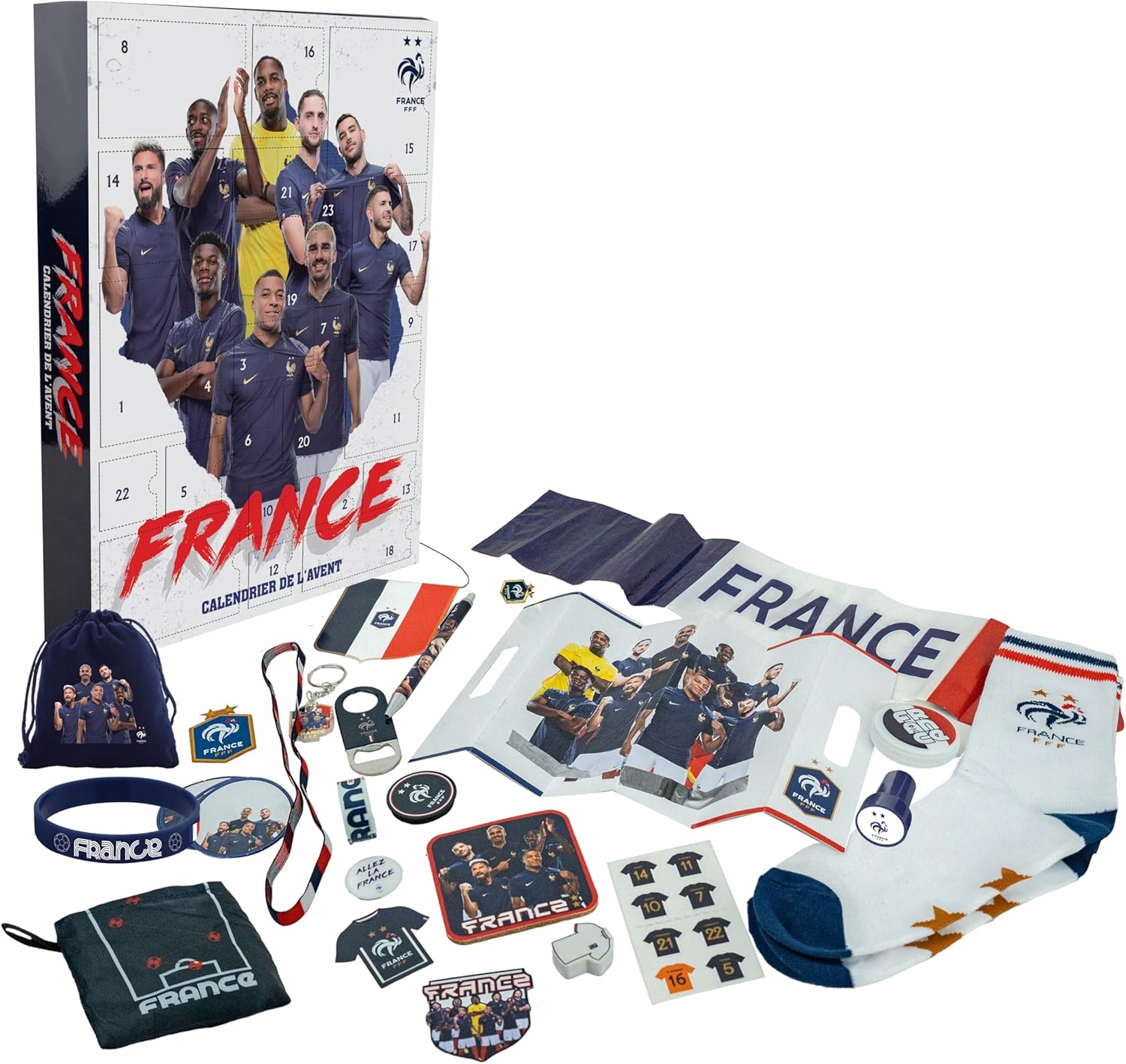 Adventní Kalendář Reprezentace Francie Tým Kylian Mbappe Griezmann