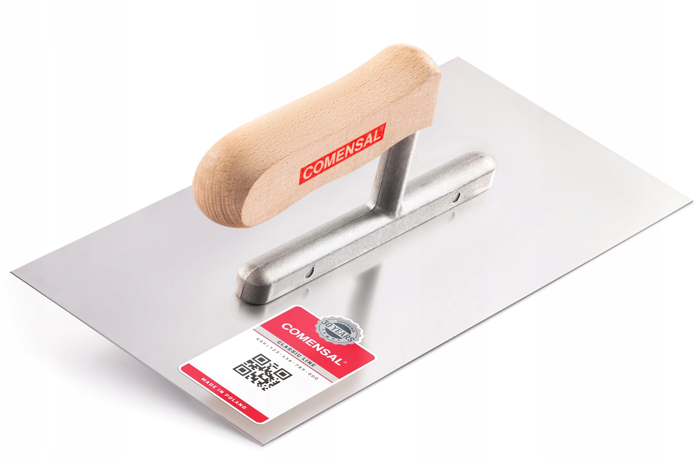 COMENSAL Paca do gładzi i gipsu stal nierdzewna