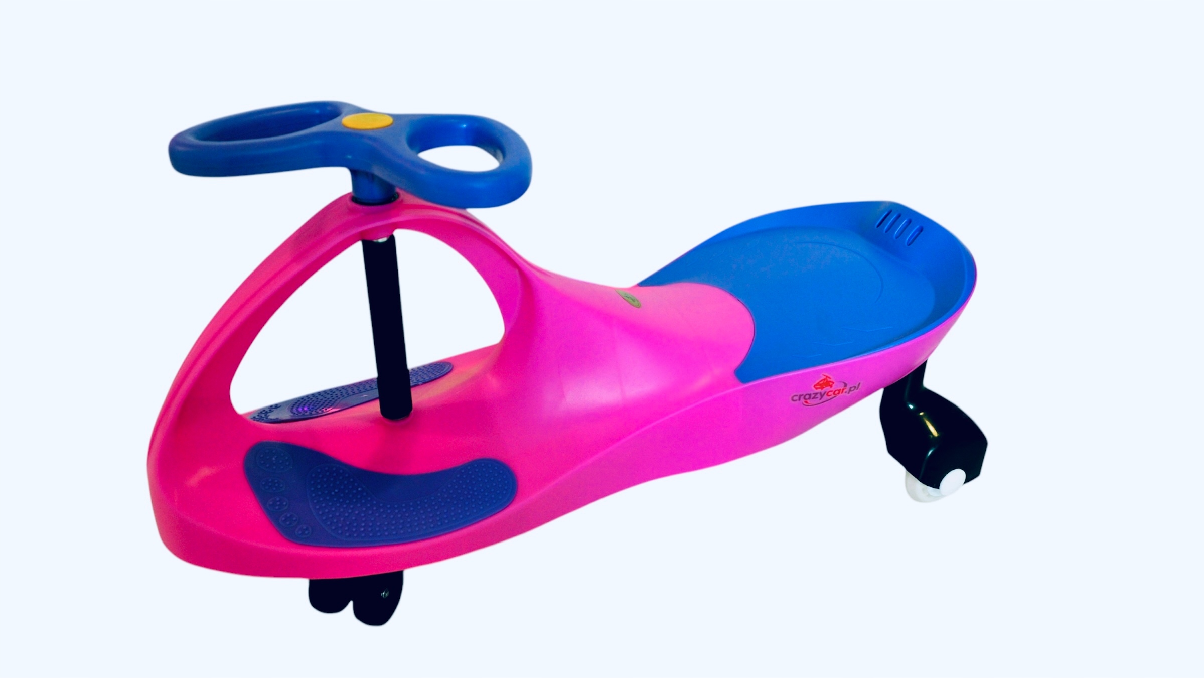 CrazyCar jeździk grawitacyjny twist kauczuk Led Klaskon