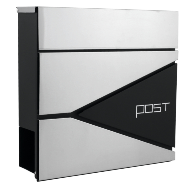 Poštová Schránka, Nerezová Čierny Mat XL- Tools