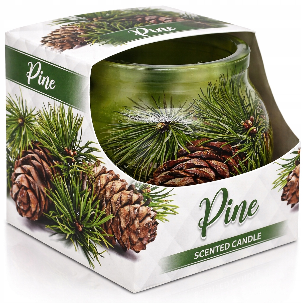 Świeca zapachowa parafinowa Miral 80 g PINE Sosna Sosnowy