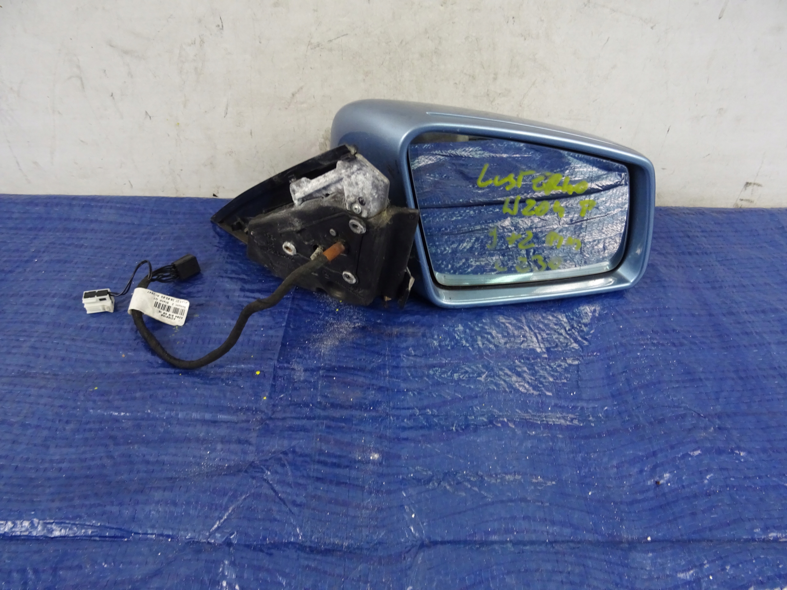 зеркало правое MERCEDES W204 C230 9+2
