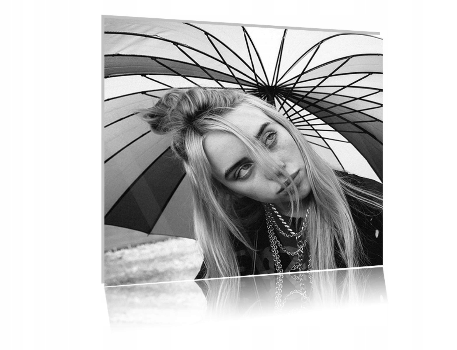 

Obraz szklany na szkle Billie Eilish 06 30x30