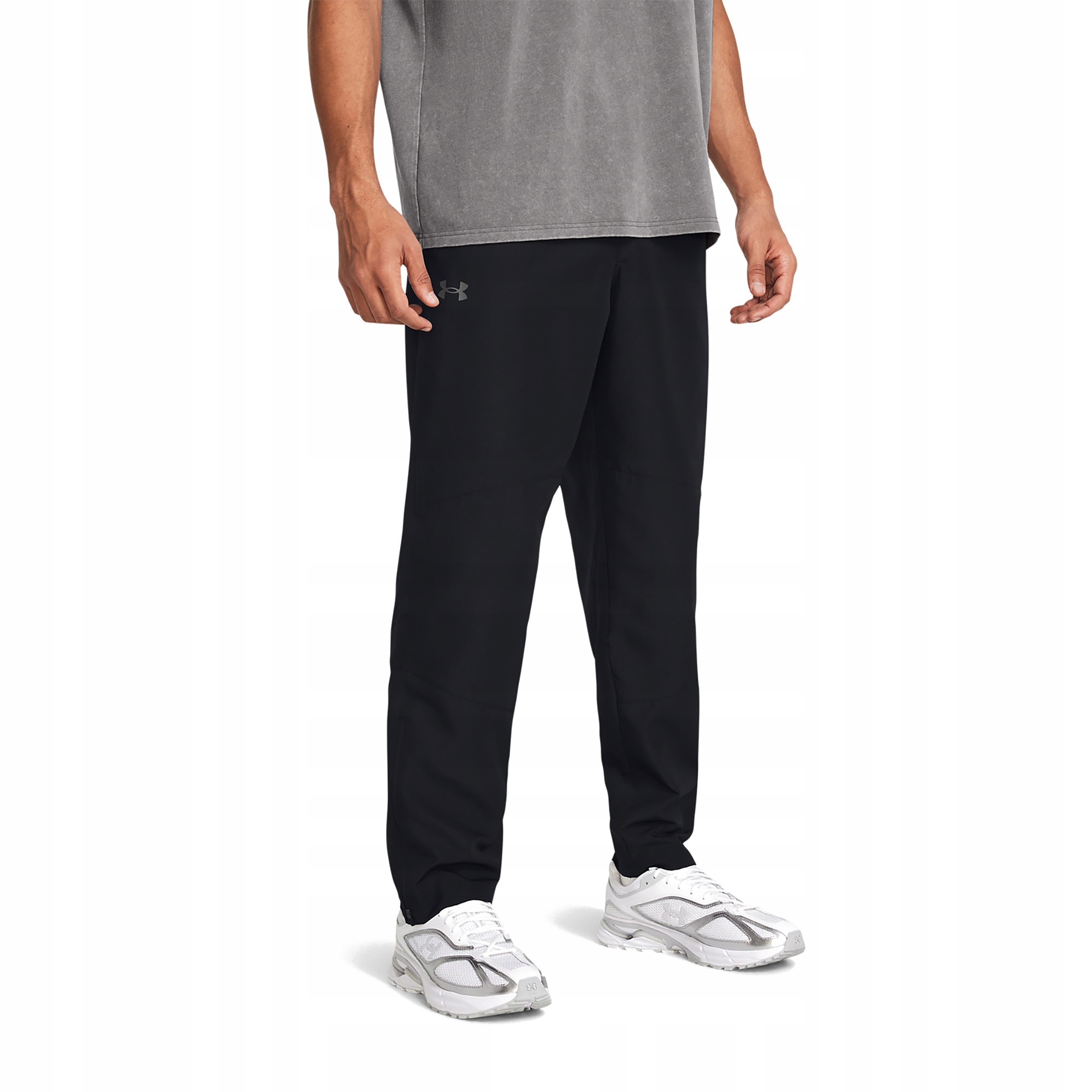Spodnie męskie Under Armour Legacy Windbreaker black/castlerock M