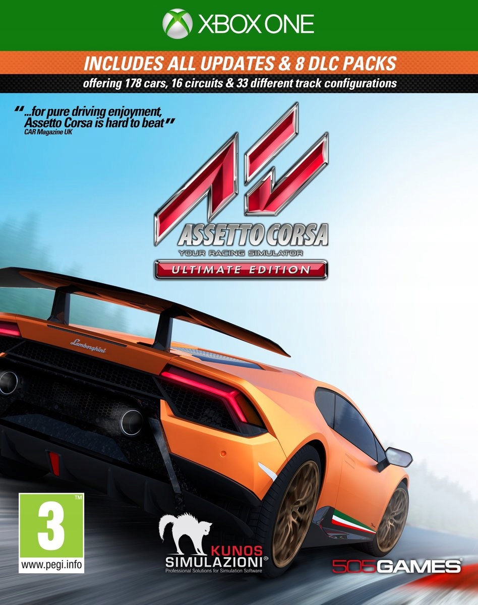 Assetto Corsa Ultimate Edition Xbox One/x/s Klucz