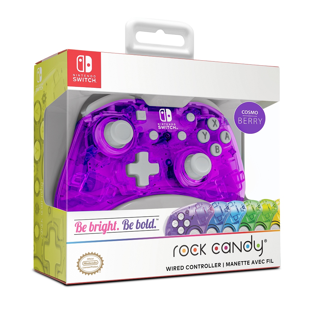 

Pdp Switch Pad przewodowy Rock Candy Cosmoberry