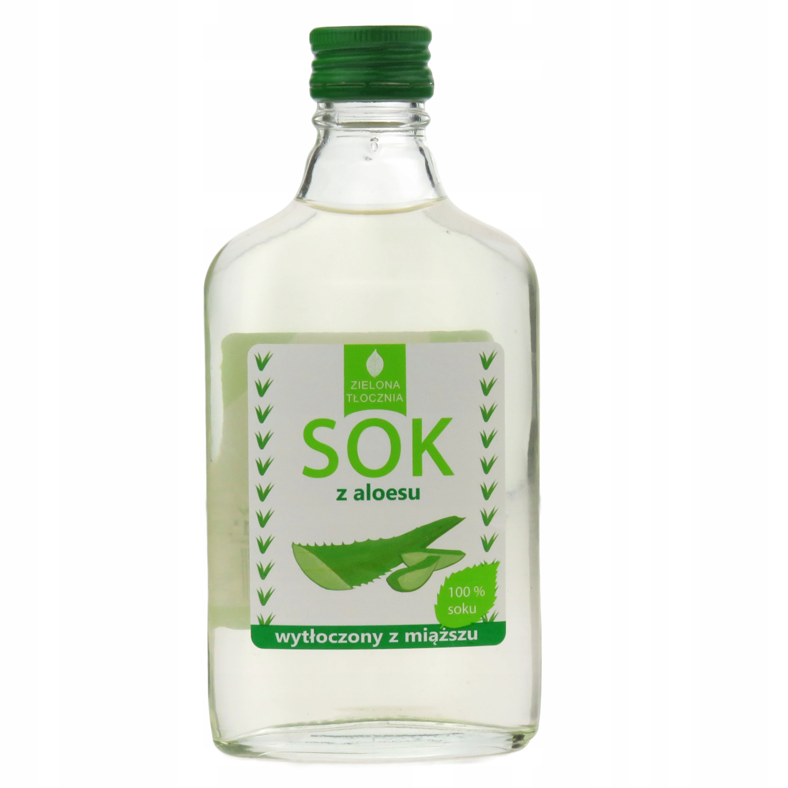 

Naturalny Sok Z Aloesu Zielona Tłocznia 200ml 100%