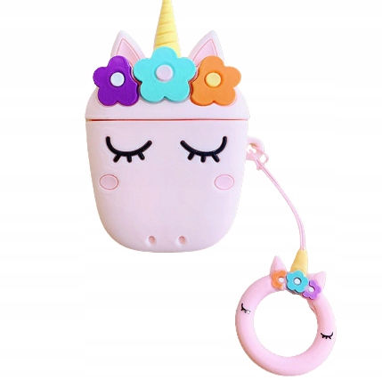 

Etui Na Słuchawki Airpods Jednorożec Różowy