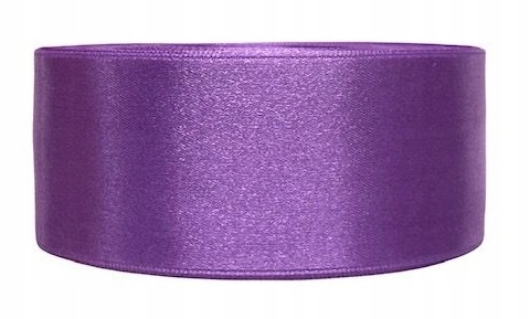 Wstążka atłasowa 38mm satynowa 27m fiolet 113