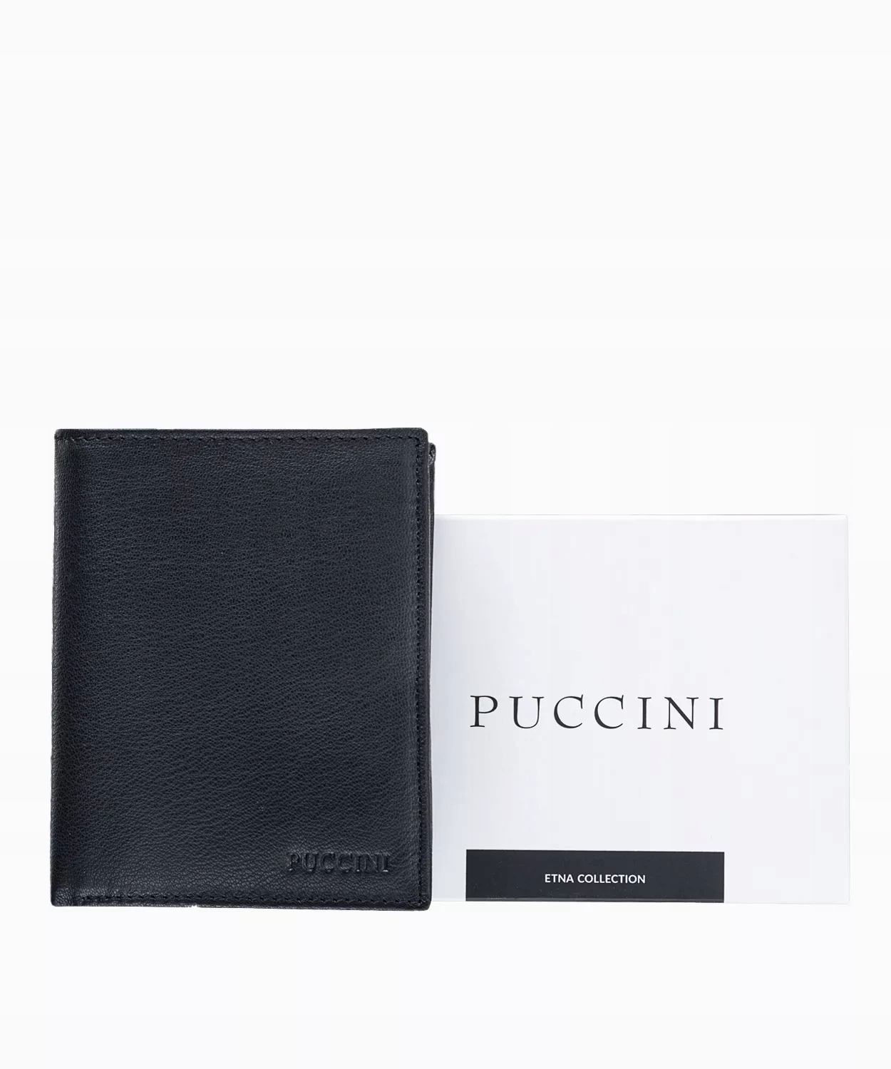 

Portfel Męski Skórzany Puccini Czarny Rfid G011 1