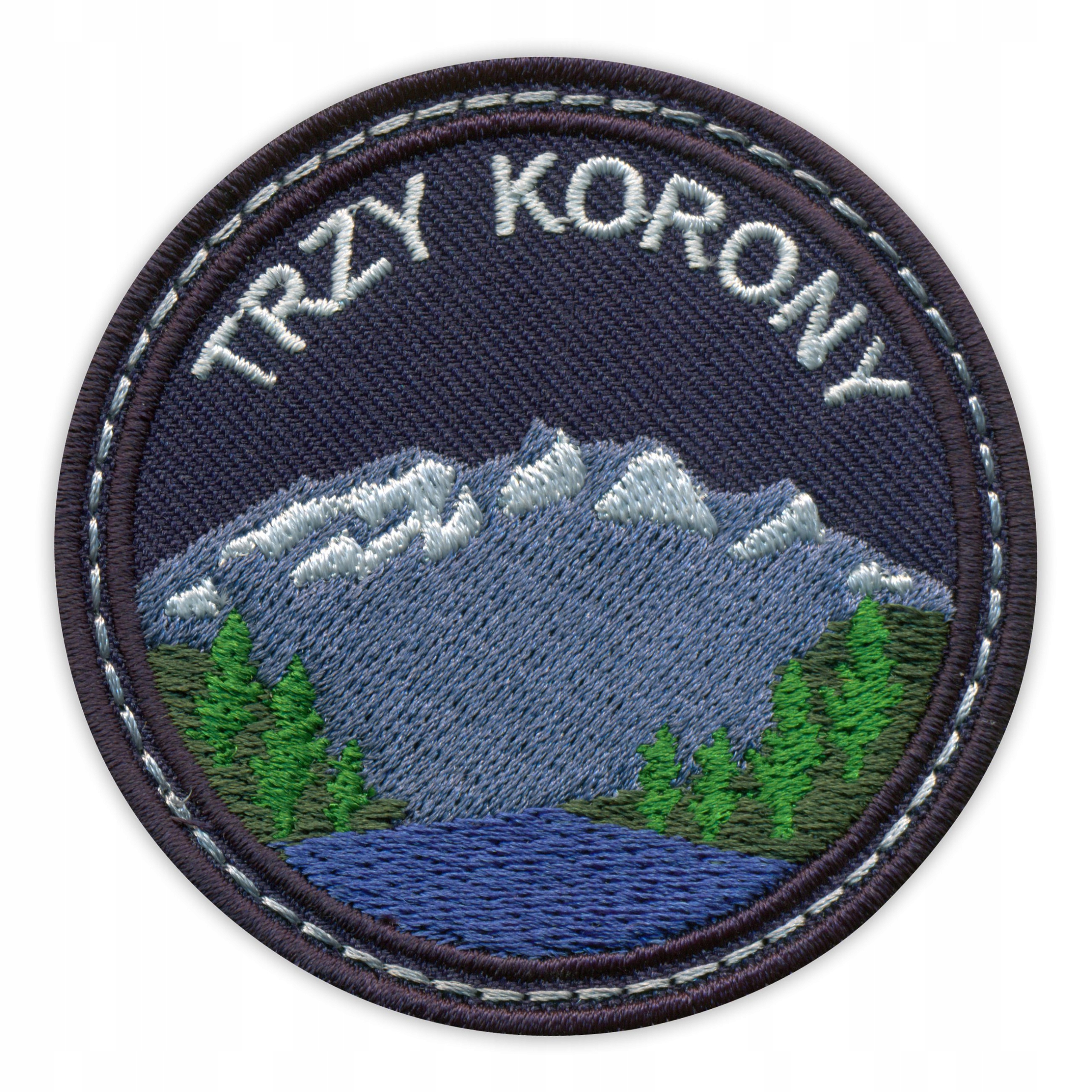 Naszywka haftowana Widok na TRZY KORONY, Pieniny, Dunajec, Góry