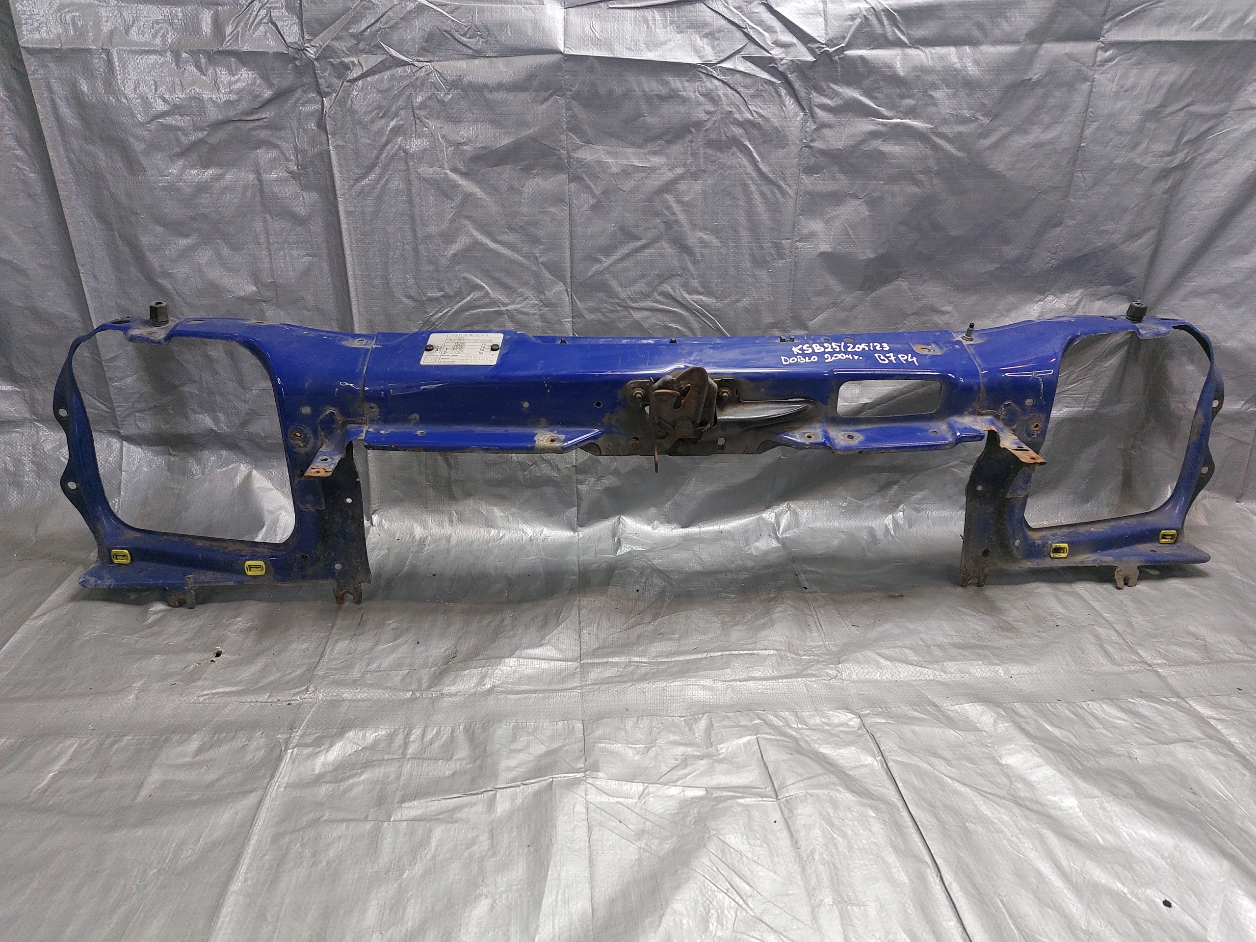support panel for radiators pillar FIAT DOBLO and