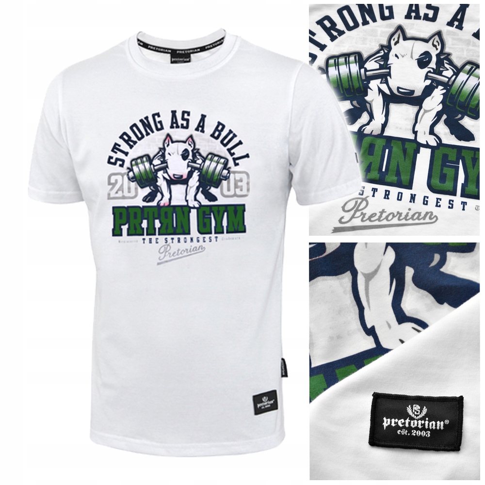 

Koszulka męska T-shirt Pretorian Strong r.XL